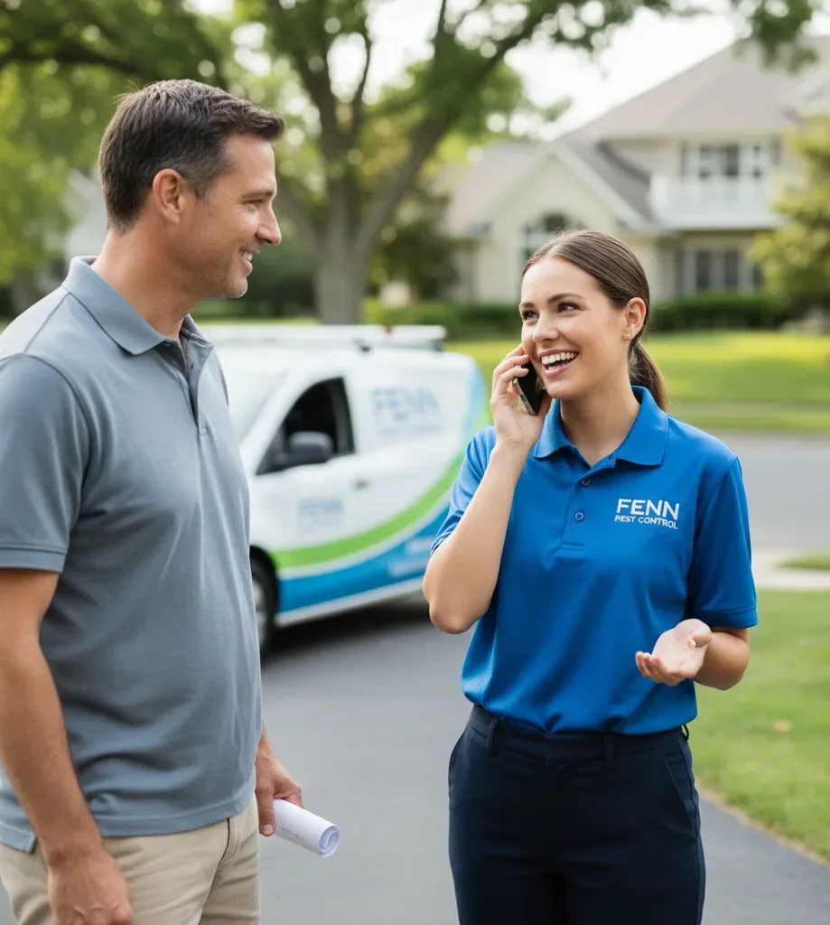 Fenn Pest Control customer support in Wheelwright